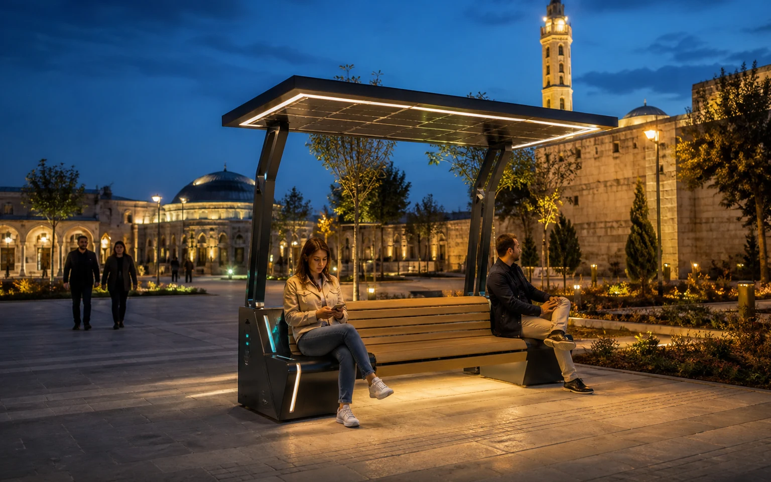 Akıllı Şehir Mobilyaları